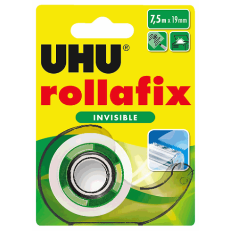 UHU ROLLAFIX INVISIBLE DEVIDOIR 7.5MX19MM IM#2224