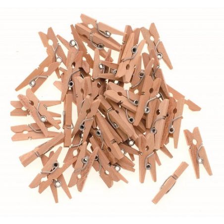 45 PINCE A LINGE BOIS 25MM IM#2232