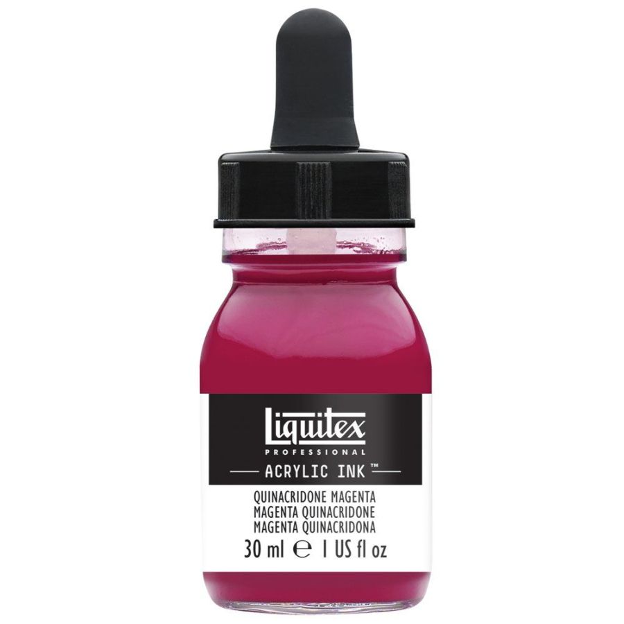 Encre Acrylique Liquitex 30 Ml Couleur:MAGENTA QUINACRIDONE