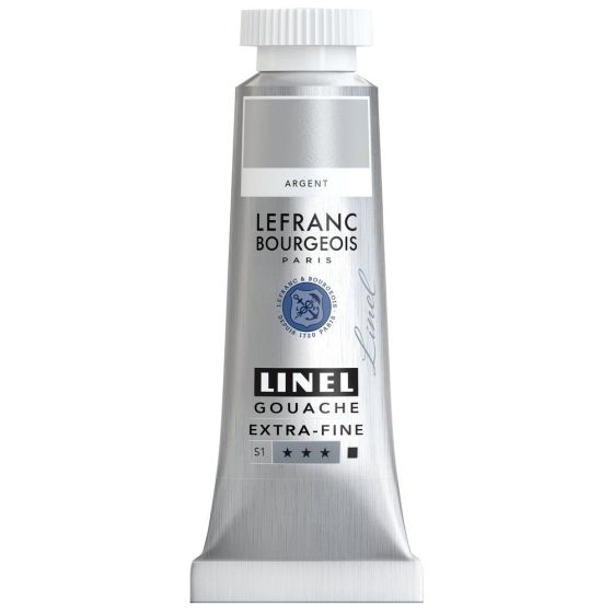 Gouache Extra-Fine Linel 14 Ml Couleur:ARGENT