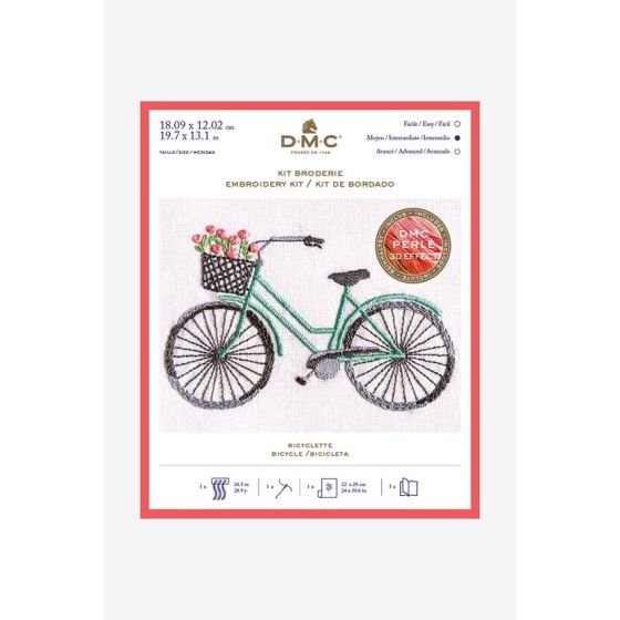 Kit broderie bicyclette - DMC