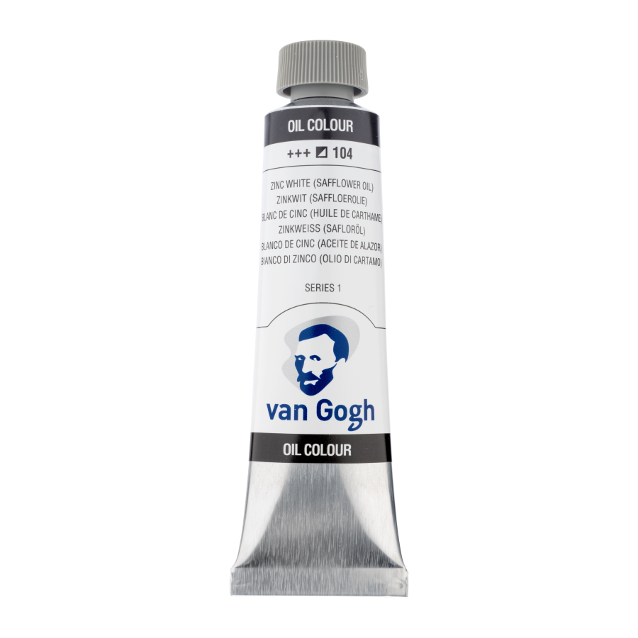 Huile Fine Van Gogh 40 Ml A L'Unite Couleur:BLANC DE ZINC Huile Fine Van Gogh 40 Ml A L'Unite Couleur:BLANC DE ZINC