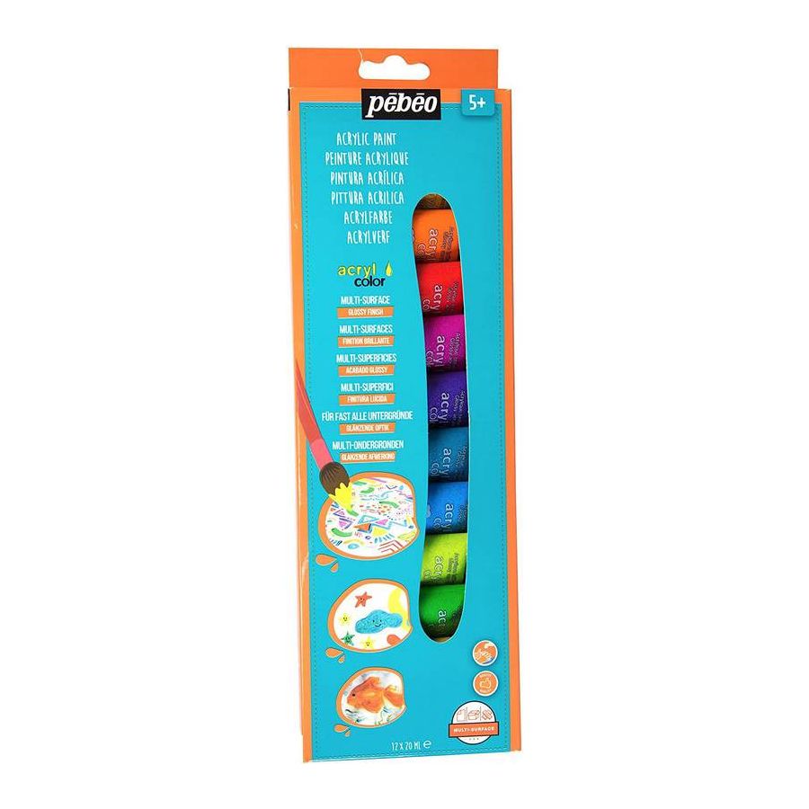 KIT DECOUVERTE - ACRYL COLOR 12X20ML KIT DECOUVERTE - ACRYL COLOR 12X20ML
