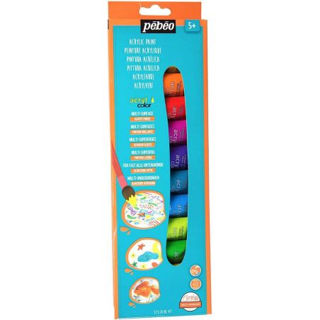 KIT DECOUVERTE - ACRYL COLOR 12X20ML 