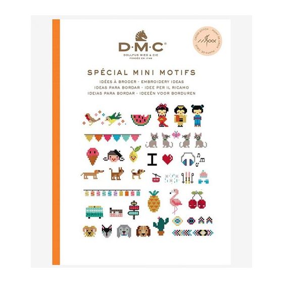 Mini-livre point de croix mini motifs - DMC