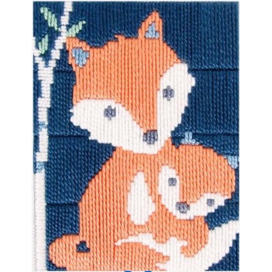 Kit tapisserie - Le renard - Pour enfant - DMC