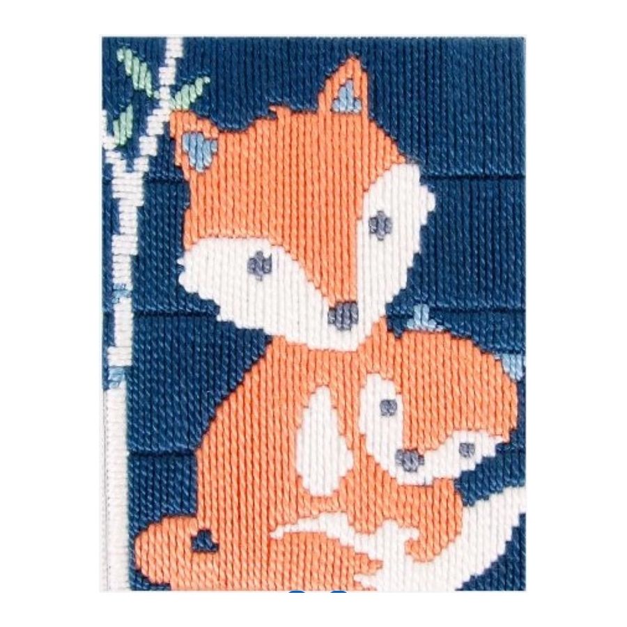 Kit tapisserie - Le renard - Pour enfant - DMC