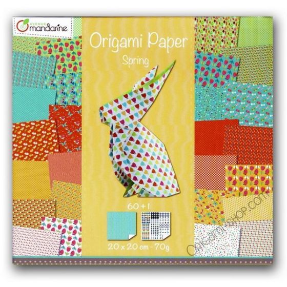 ORIGAMI PAPER SPRING PAQUES    IM#2323