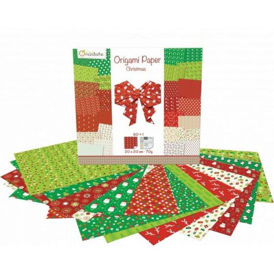 ORIGAMI PAPER NOEL 2           IM#2324