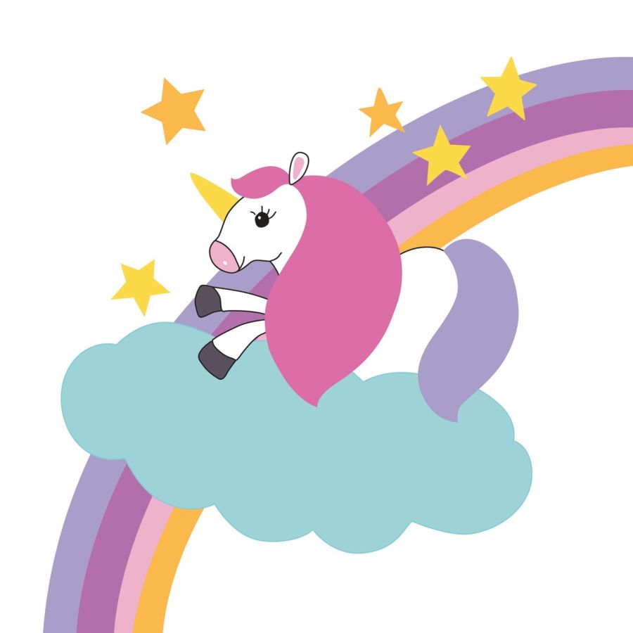 Kit broderie - La licorne - Pour enfant - DMC