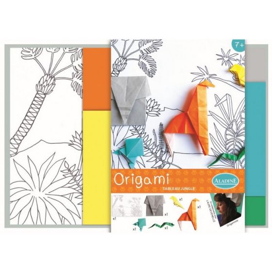 TABLEAU ORIGAMI DINO           IM#2328