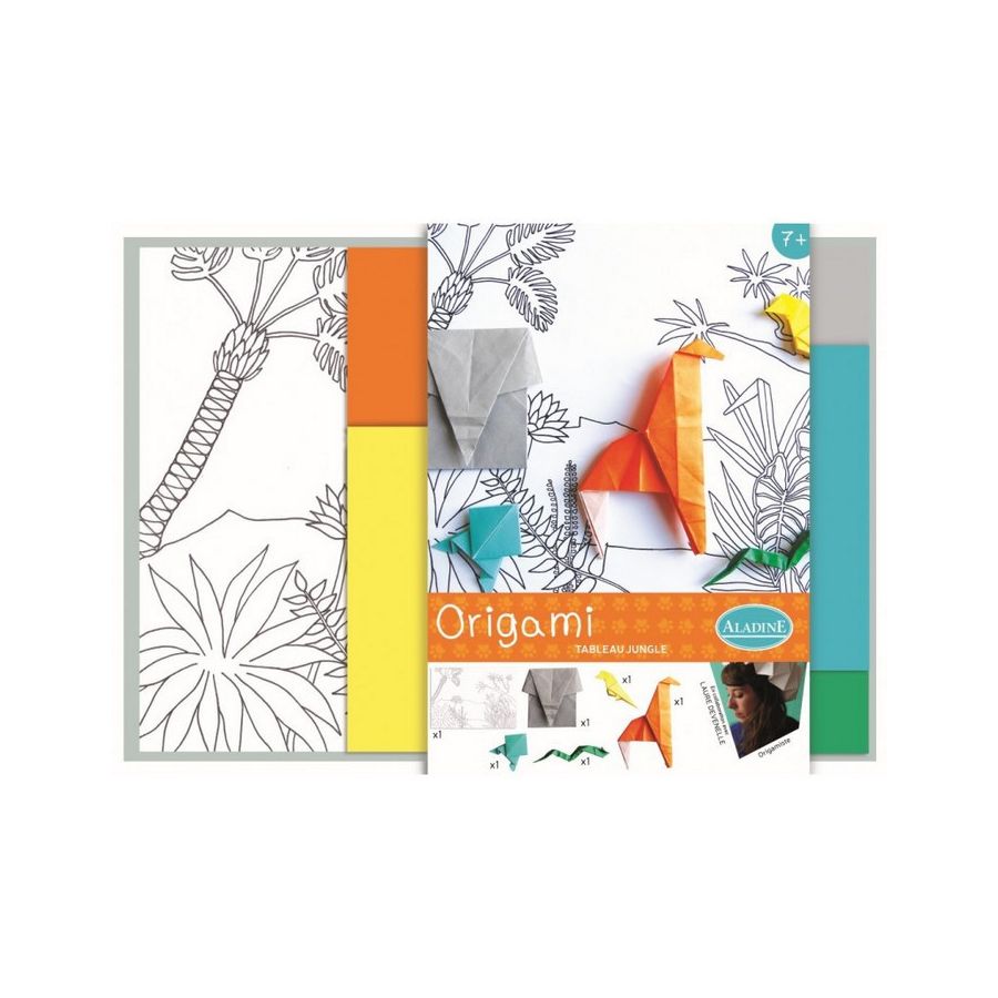 TABLEAU ORIGAMI DINO           IM#2328