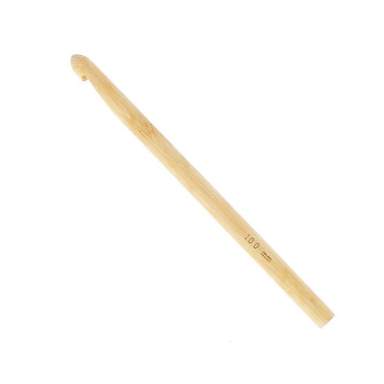 Crochet aiguille en bambou 10mm - DMC