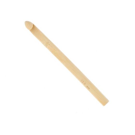 Crochet aiguille en bambou 12mm - DMC