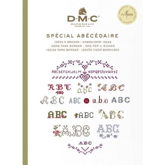 Mini-livre broderie spécial abécédaire - DMC