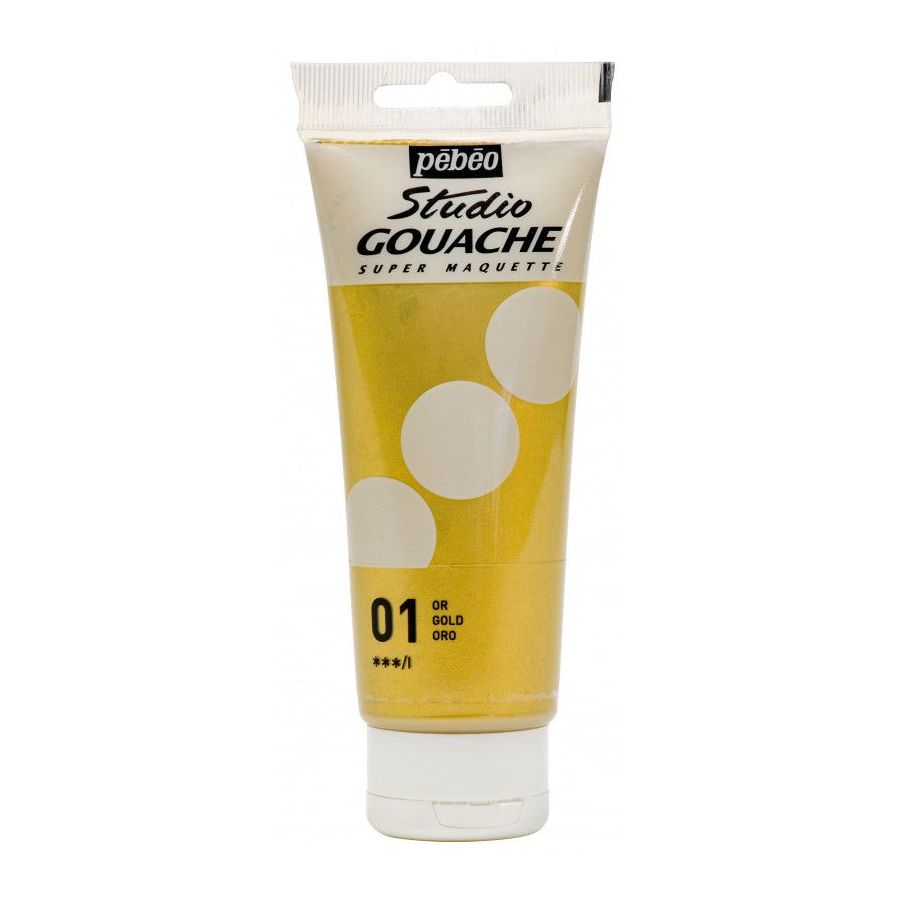 Pebeo Studio Gouache 100ML Couleur:OR Pebeo Studio Gouache 100ML Couleur:OR
