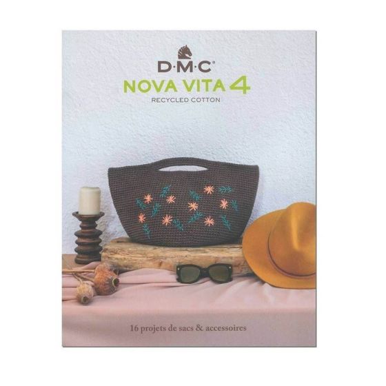 Livre Nova Vita 4 - 16 projets de sacs et accessoires - DMC
