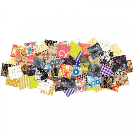 Petits carrés de papier décopatch 3x3cm