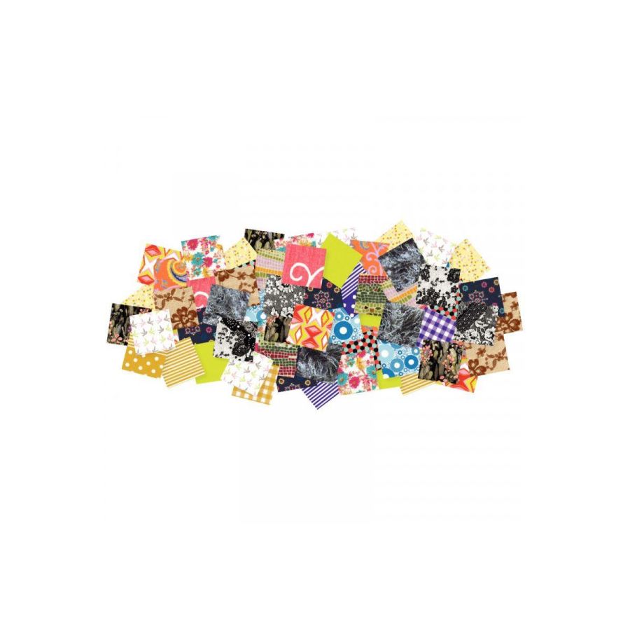 Petits carrés de papier décopatch 3x3cm