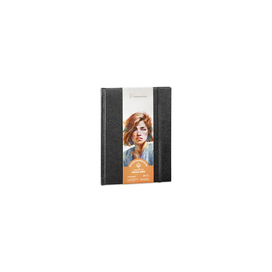 Carnet watercolour Deckle edge grain fin 10.3x15.3cm - 250g Carnet watercolour Deckle edge grain fin 10.3x15.3cm - 250g