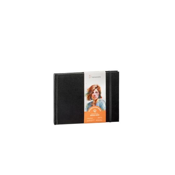 Carnet watercolour Deckle edge grain fin 20.5x15.3cm - 250g