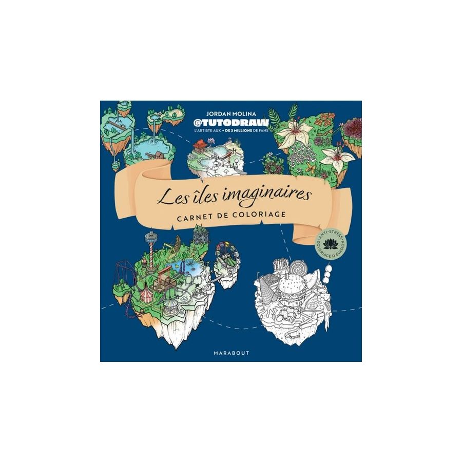 Coloriages sur les îles imaginaires