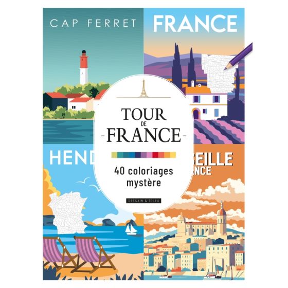 Coloriages au numéro - Tour de France