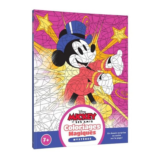 Coloriages au numéro - Mickey et ses amis