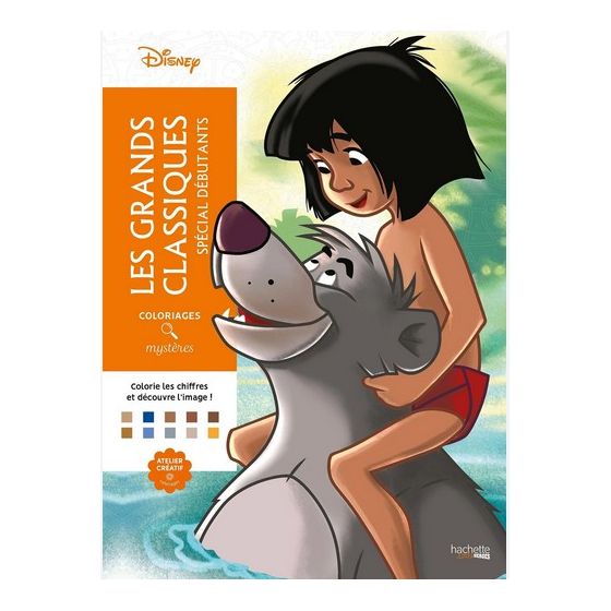Coloriages mystères - Les grands classiques spécial débutants
