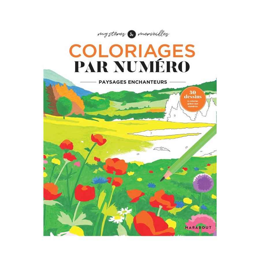 Coloriages au numéro - Paysages enchanteurs Coloriages au numéro - Paysages enchanteurs