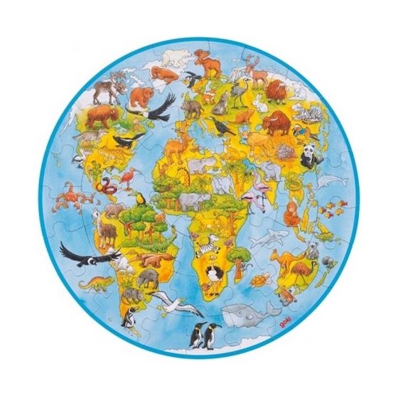 Puzzle du monde XXL 45 cm - Goki