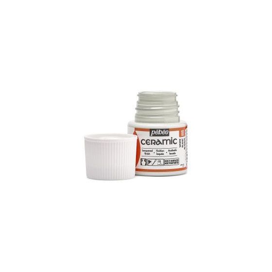 Pebeo Ceramic 45ML Couleur:BLANC