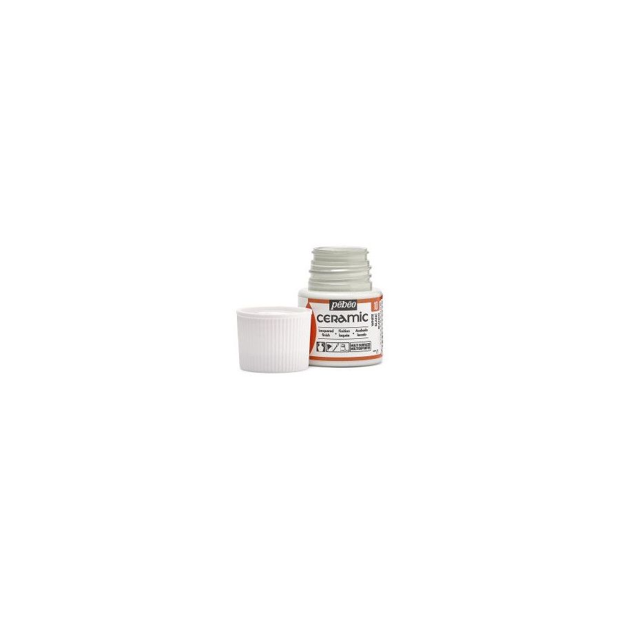 Pebeo Ceramic 45ML Couleur:BLANC Pebeo Ceramic 45ML Couleur:BLANC