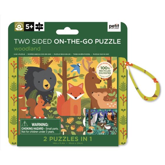 Puzzle double forêt 36x29cm