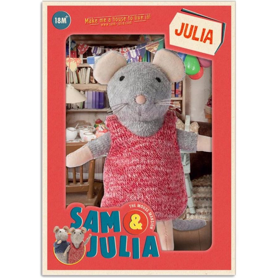 Sam et Julia peluche - Julia 12cm