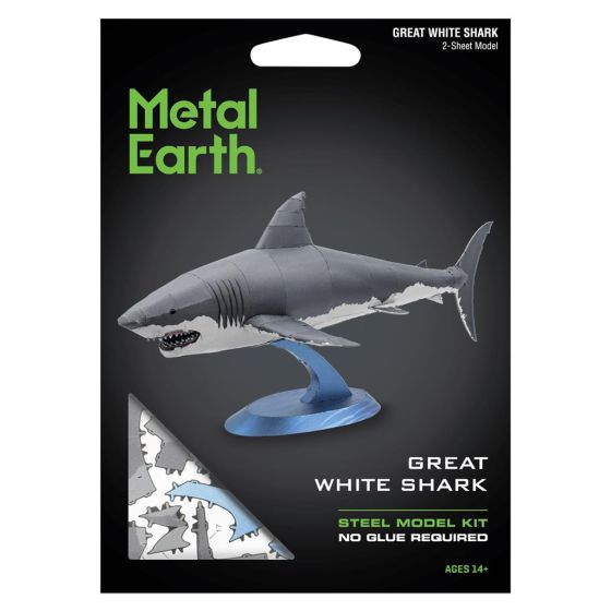 MetalEarth - Grand requin blanc