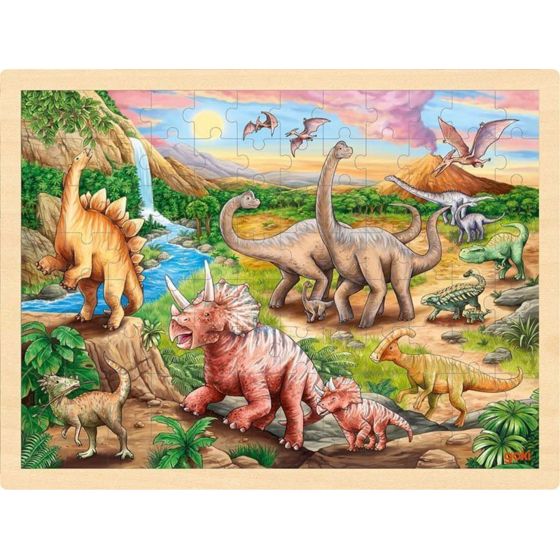 Puzzle en bois 40x30cm - Goki