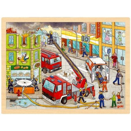 Lutte contre un incendie  