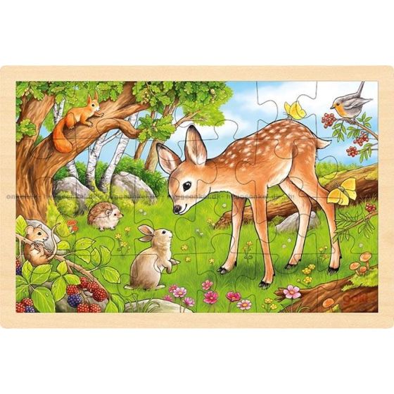 Puzzle en bois 30x20cm - Goki
