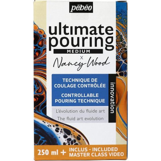 Ultimate pouring medium x Nancy Wood 250ml - Pébéo
