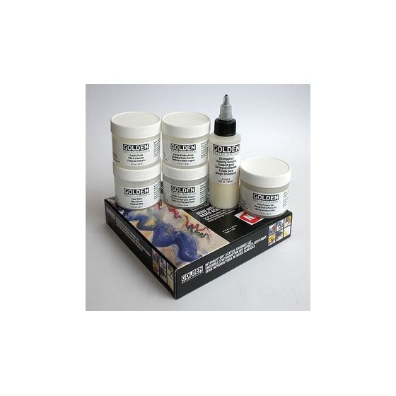 Coffret d'initiation des apprêts acryliques - Golden