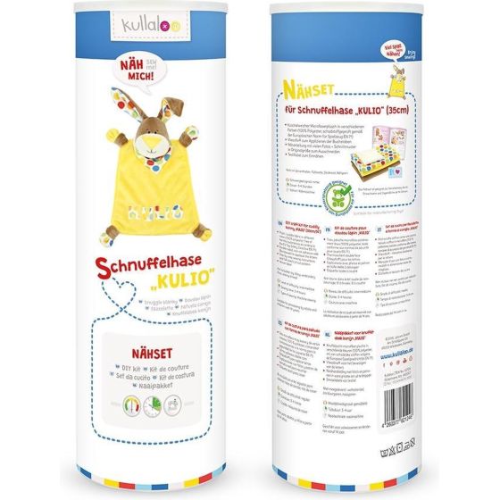 Kit de couture lapin Kulio jaune - Kullaloo