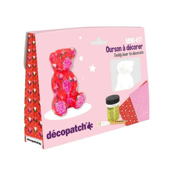 Mini kit ourson - Décopatch