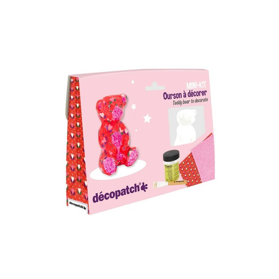 Mini kit ourson - Décopatch