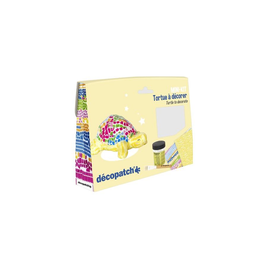 Mini kit tortue - Décopatch
