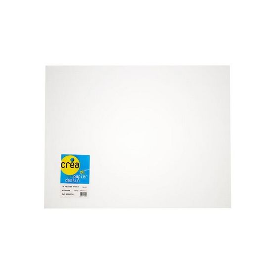 Papier dessin manipack 15 feuilles 50x65cm - Créa