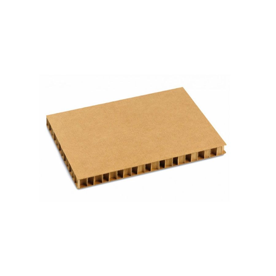 Panneau nid d'abeille kraft 10mm - 50x65cm