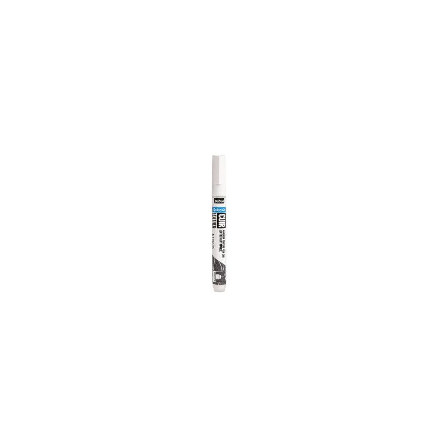 Pebeo Setacolor Cuir Marker Couleur:BLANC Pebeo Setacolor Cuir Marker Couleur:BLANC