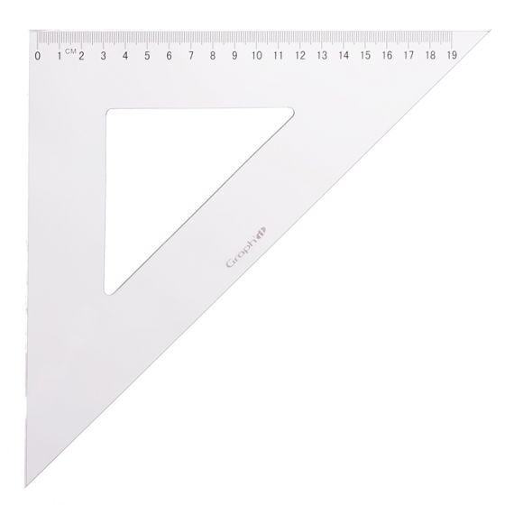 Equerre Gradue Graph'It 45° - 30Cm