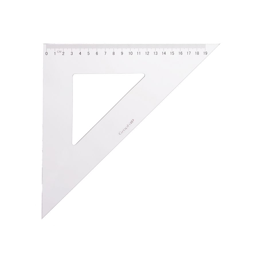 Equerre Gradue Graph'It 45° - 30Cm